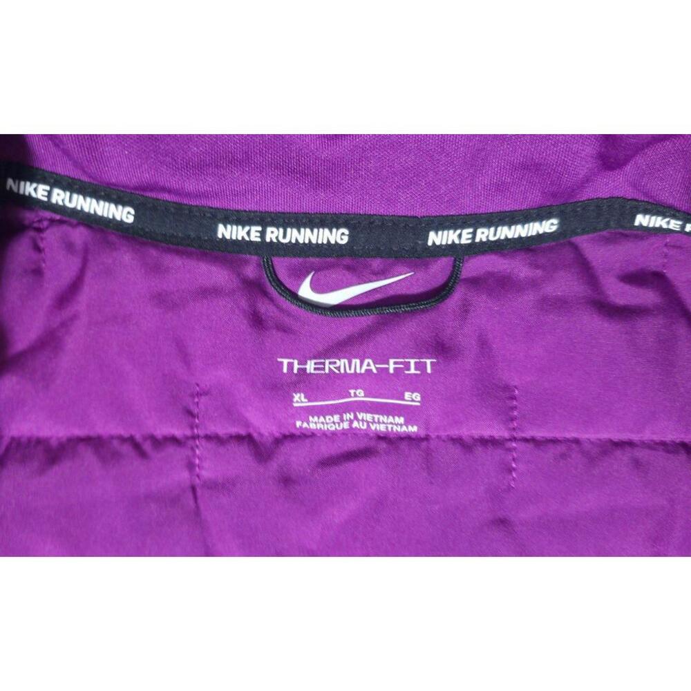 Women's  Deep Purple Nike Running "Therma-FIT" Vest Size XL NWT - Picture 10 of 12
